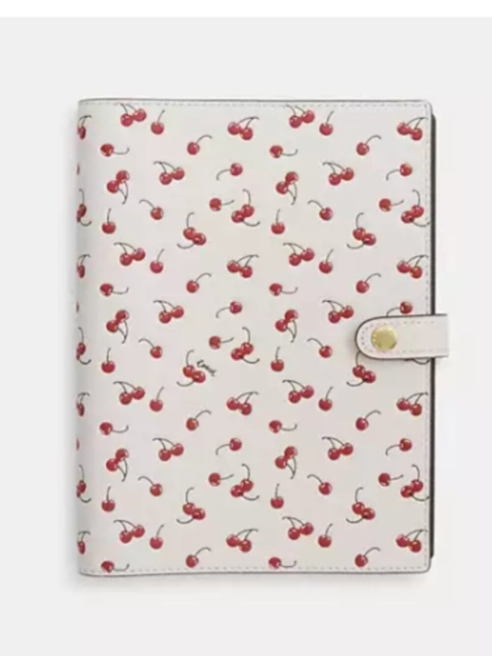 Notebook With Cherry Print